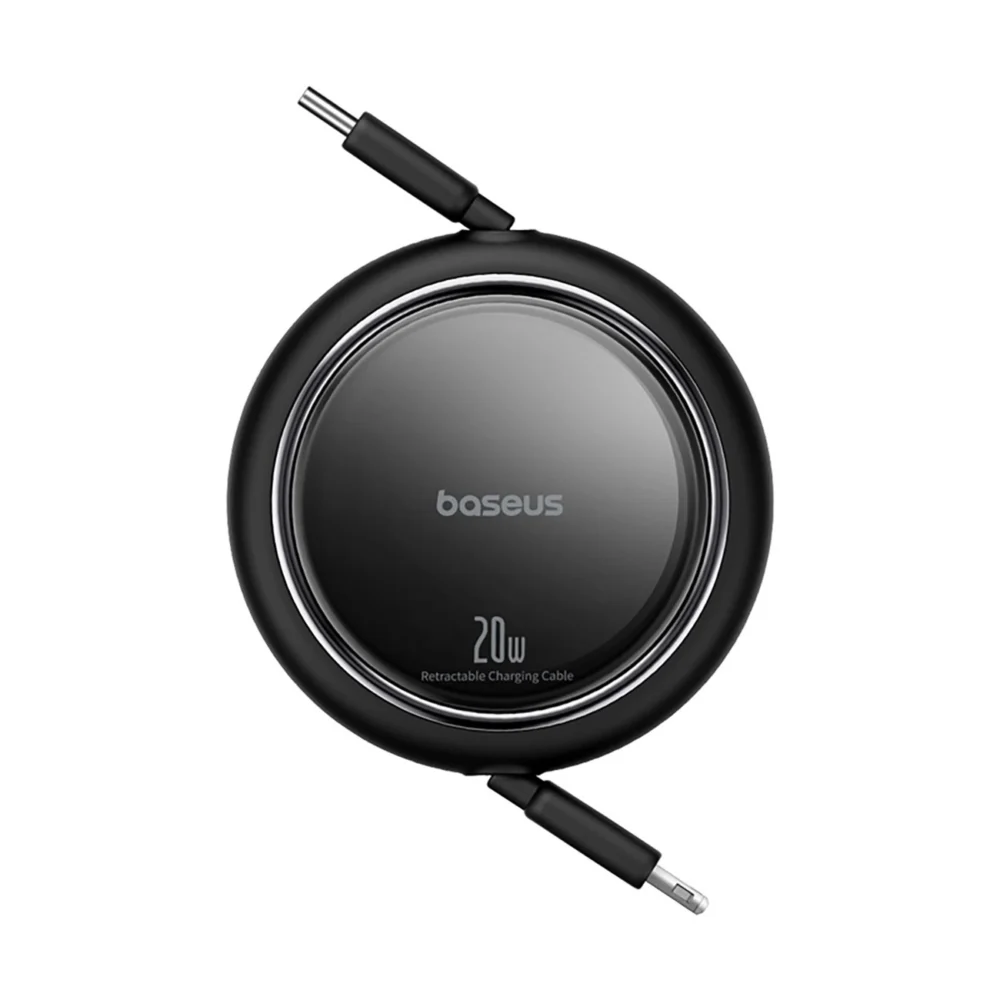 Baseus Free2Pull Cable Retractable USB-C / Lightning 20W 1m - Blackeng