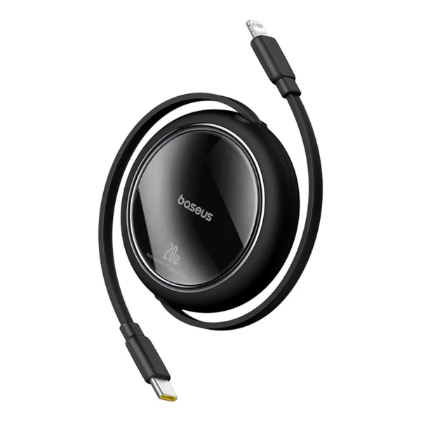 Baseus Free2Pull Cable Retractable USB-C / Lightning 20W 1m - Blackeng