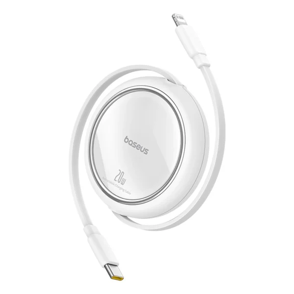 Baseus Free2Pull Cable Retractable USB-C / Lightning 20W 1m - Whiteeng