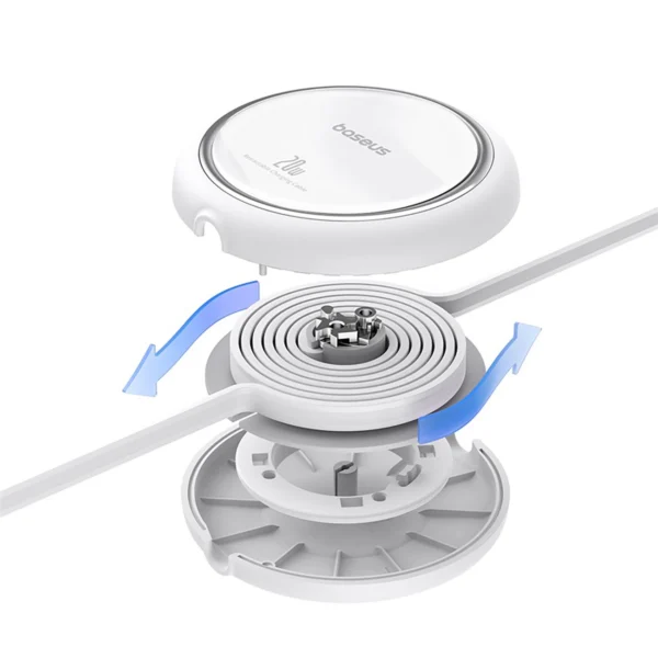 Baseus Free2Pull Cable Retractable USB-C / Lightning 20W 1m - Whiteeng