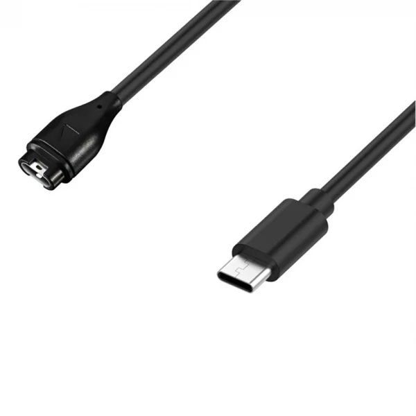 Magnetic Charger for Garmin Smartwatches with USB-C - Blackeng
