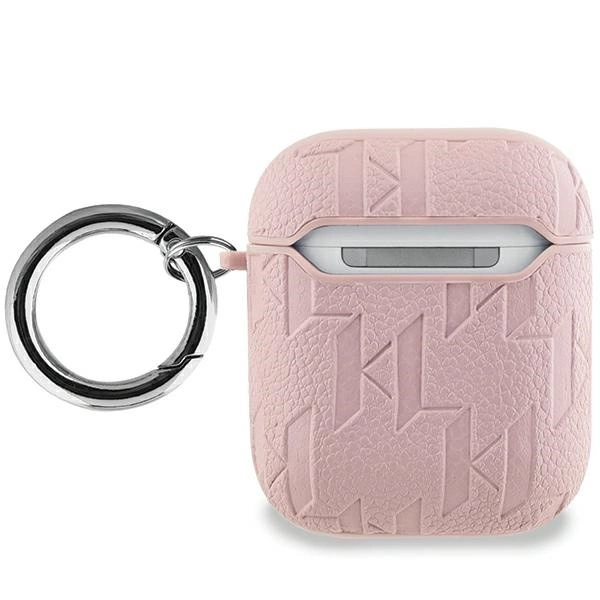 Karl Lagerfeld Monogram Karl Head case for AirPods 1 / 2 - pinkeng