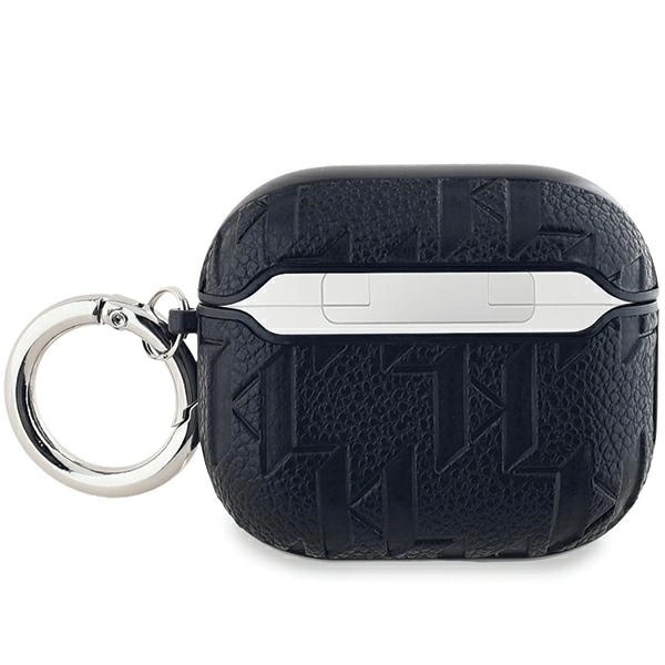 Karl Lagerfeld Monogram Karl & Choupette Head case for AirPods 3 - blackeng
