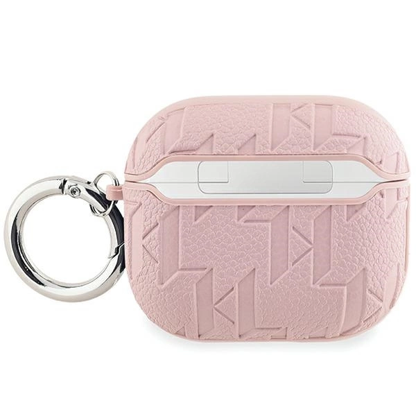 Karl Lagerfeld Monogram Karl Head case for AirPods 3 - pinkeng