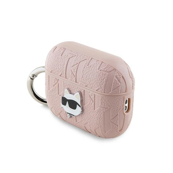 Karl Lagerfeld Monogram Choupette Head case for AirPods Pro 2 - pinkeng