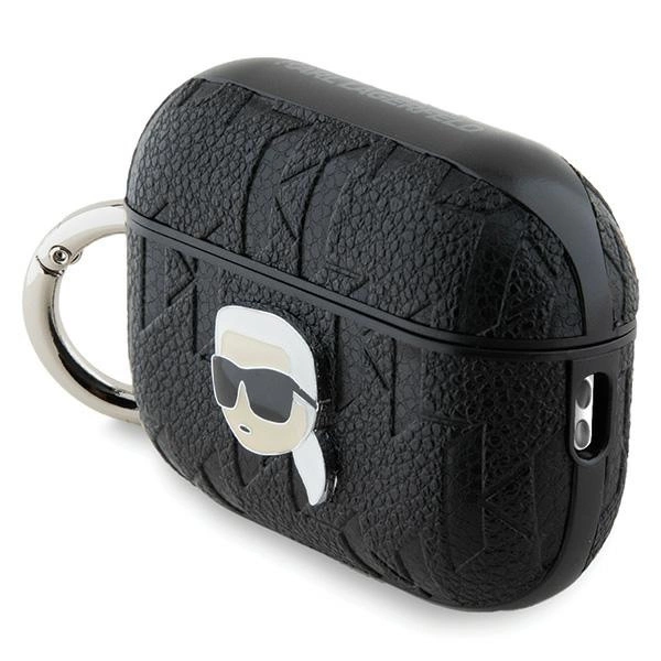 Karl Lagerfeld Monogram Karl Head case for AirPods Pro 2 - blackeng