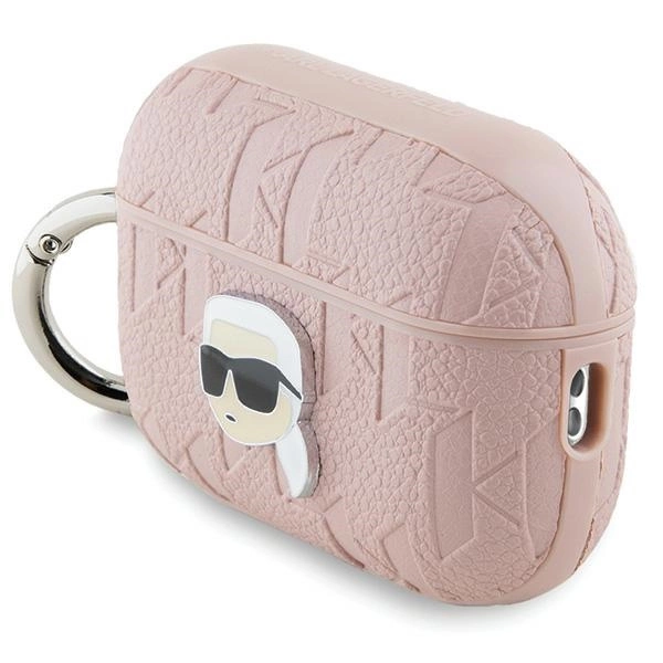 Karl Lagerfeld Monogram Karl Head case for AirPods Pro 2 - pinkeng