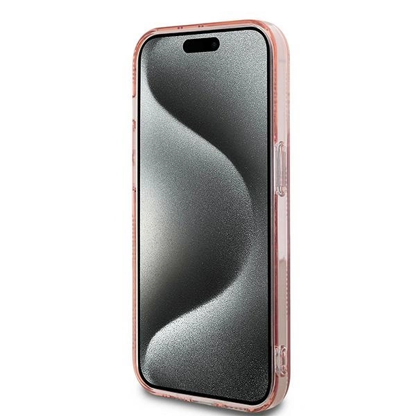 Karl Lagerfeld IML Choupette Head & Monogram case for iPhone 13 Pro Max - pinkeng