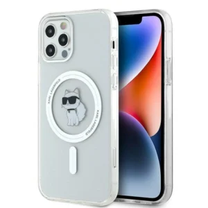Karl Lagerfeld IML Choupette MagSafe case for iPhone 12 / 12 Pro - transparenteng