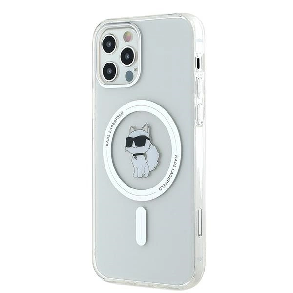 Karl Lagerfeld IML Choupette MagSafe case for iPhone 12 / 12 Pro - transparenteng