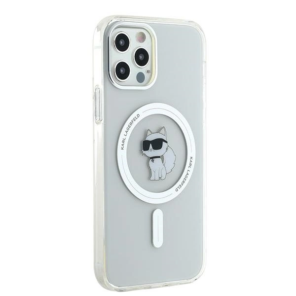Karl Lagerfeld IML Choupette MagSafe case for iPhone 12 / 12 Pro - transparenteng