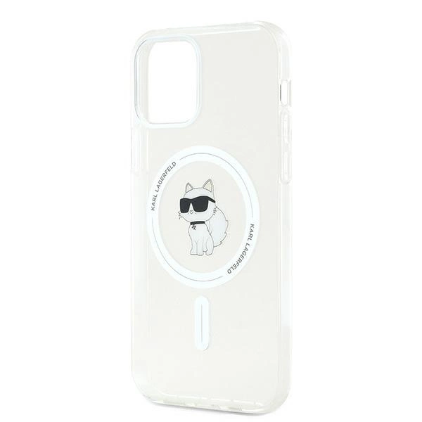 Karl Lagerfeld IML Choupette MagSafe case for iPhone 12 / 12 Pro - transparenteng