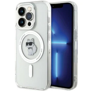 Karl Lagerfeld IML Choupette MagSafe case for iPhone 13 Pro Max - transparenteng