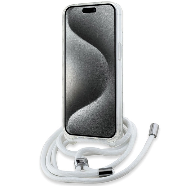 Karl Lagerfeld Crossbody IML Karl Head MagSafe case for iPhone 15 / 14 / 13 - transparenteng