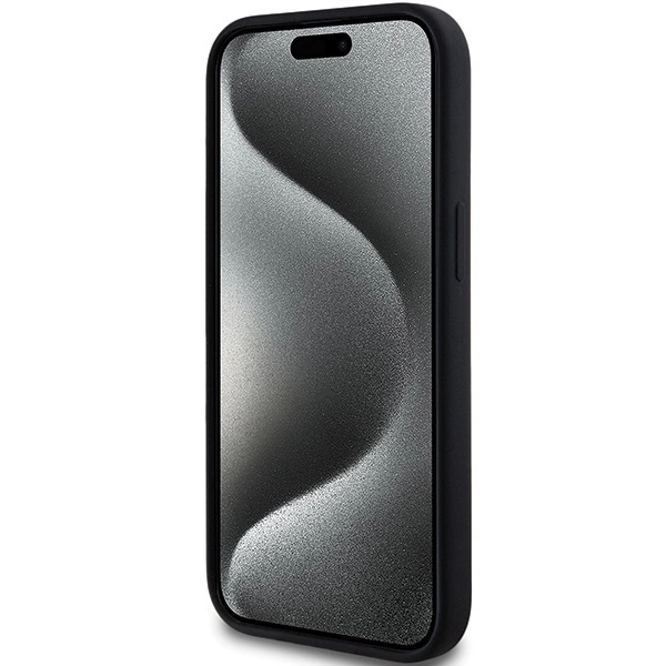 Karl Lagerfeld Silicone Choupette Head MagSafe Case for iPhone 15/14/13 - Blackeng