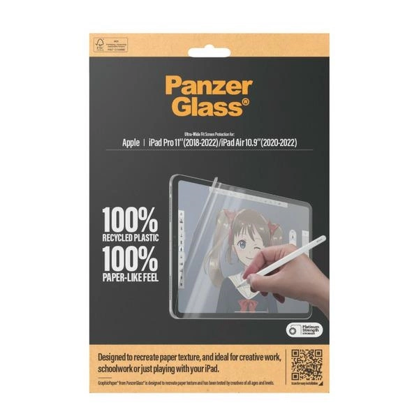 PanzerGlass GraphicPaper foil for iPad Pro 11" 2018 / 2020 / 2021 / 2022eng