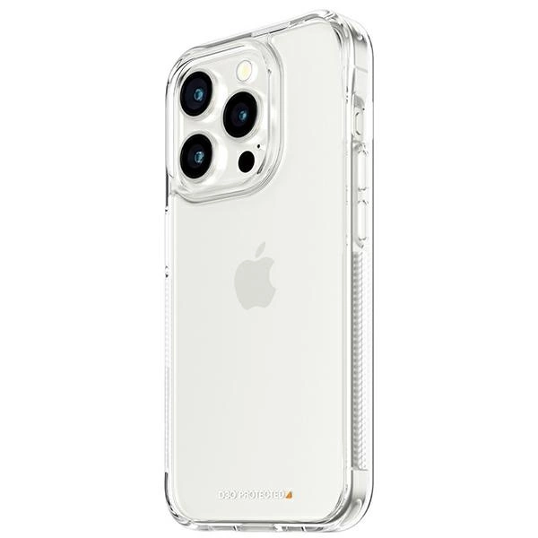 PanzerGlass HardCase with D3O and Military Grade certification for iPhone 15 Pro - transparenteng