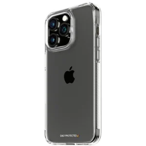 PanzerGlass HardCase with D3O and Military Grade certification for iPhone 15 Pro Max - transparenteng