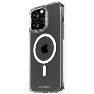 PanzerGlass HardCase with MagSafe with D3O and Military Grade Certified for iPhone 15 Pro Max - Transparenteng