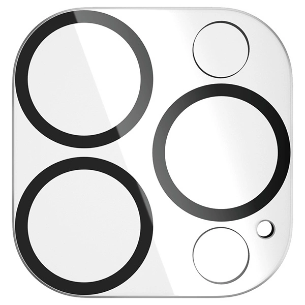 PanzerGlass Picture Perfect Camera Protection for iPhone 15 Pro / 15 Pro Max - with Black Frameeng