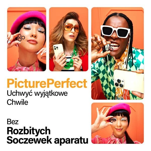 PanzerGlass Picture Perfect camera protection for iPhone 15 / 15 Plus - with black frameeng