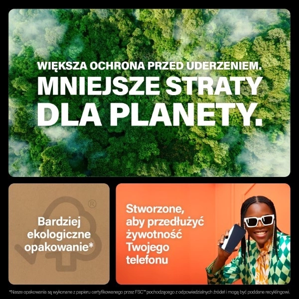 PanzerGlass Re:fresh Glass for iPhone 15 with positionereng