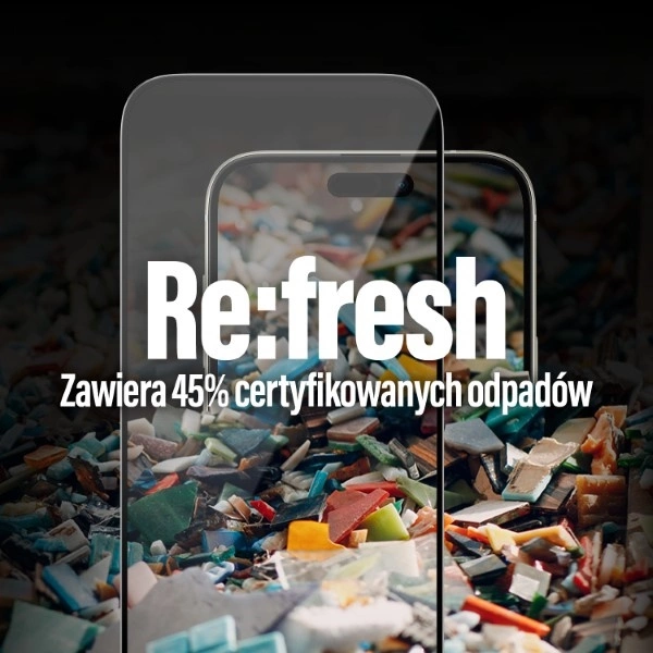 PanzerGlass Re:fresh Glass for iPhone 15 Plus with a positionereng