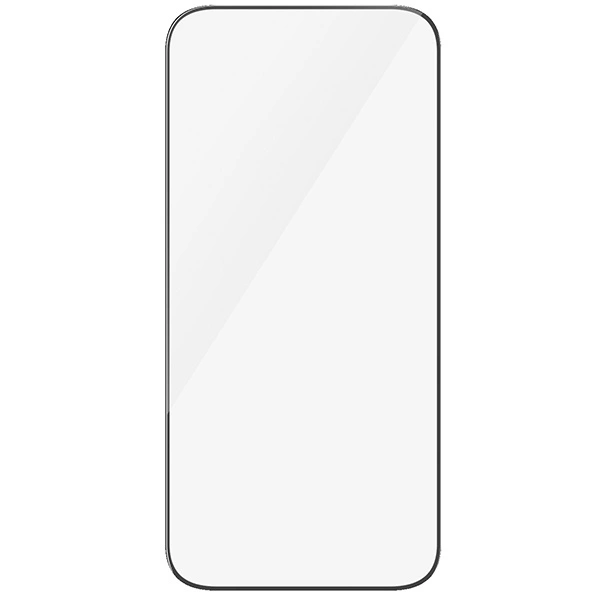PanzerGlass Ultra-Wide Fit tempered glass with positioner for iPhone 15 Proeng