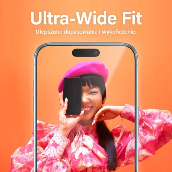 PanzerGlass Ultra-Wide Fit Tempered Glass with Positioner for iPhone 15 Pro Maxeng