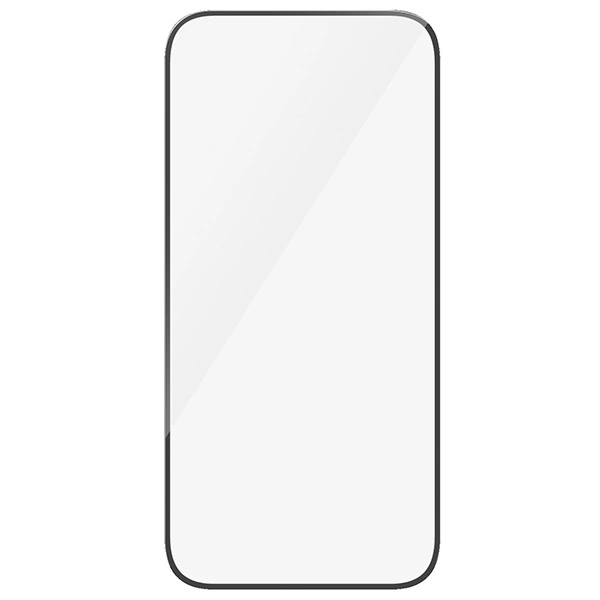 PanzerGlass Ultra-Wide Fit tempered glass with positioner for iPhone 15eng