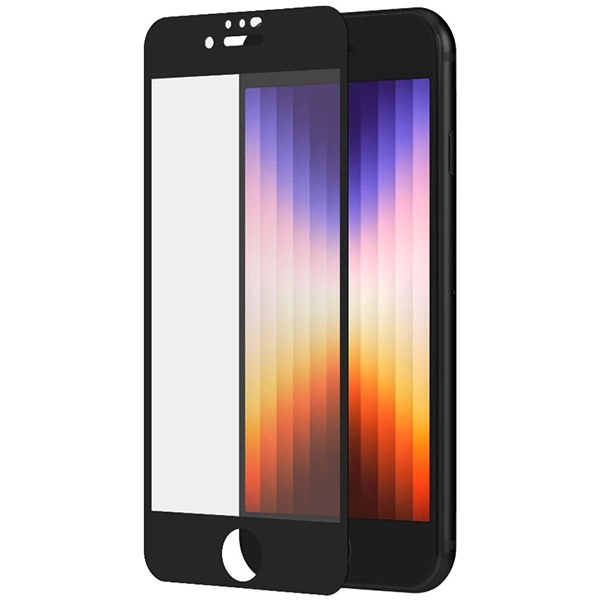 SAFE by PanzerGlass Edge-to-Edge tempered glass for iPhone SE 2020 / SE 2022 / 8 / 7 / 6 / 6s - with black frameeng