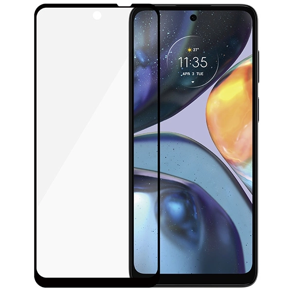 SAFE by PanzerGlass Edge-to-Edge Tempered Glass for Lenovo K15 Plus / Motorola Moto g22 / e32 / e32s - with Black Frameeng