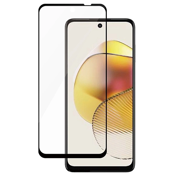SAFE by PanzerGlass Ultra-Wide Fit Tempered Glass for Motorola Moto G73 5G - with Black Frameeng