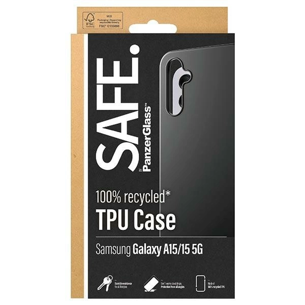 SAFE by PanzerGlass case for Samsung Galaxy A15 / A15 5G - blackeng