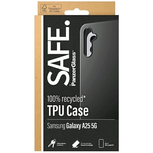 SAFE by PanzerGlass case for Samsung Galaxy A25 5G - blackeng