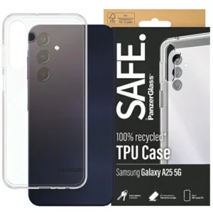 SAFE by PanzerGlass case for Samsung Galaxy A25 5G - transparenteng