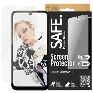 SAFE by PanzerGlass Ultra-Wide Fit tempered glass for Samsung Galaxy A25 5Geng