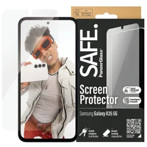 SAFE by PanzerGlass Ultra-Wide Fit tempered glass with positioner for Samsung Galaxy A35 5Geng