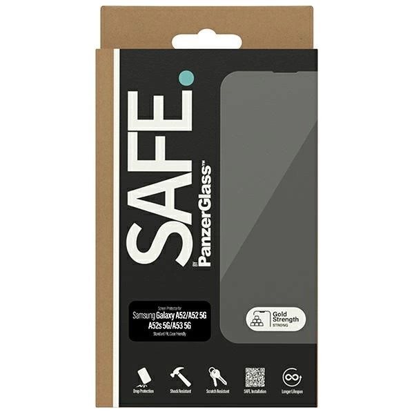 SAFE by PanzerGlass Ultra-Wide Fit Tempered Glass for Samsung Galaxy A52 / A52 5G / A52s 5G / A53 5Geng