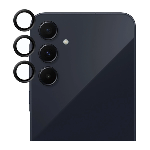 SAFE by PanzerGlass camera cover for Samsung Galaxy A55 5G - with black frameeng