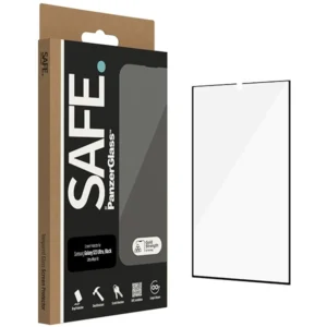 SAFE by PanzerGlass tempered glass for Samsung Galaxy S23 Ultra - with black frameeng