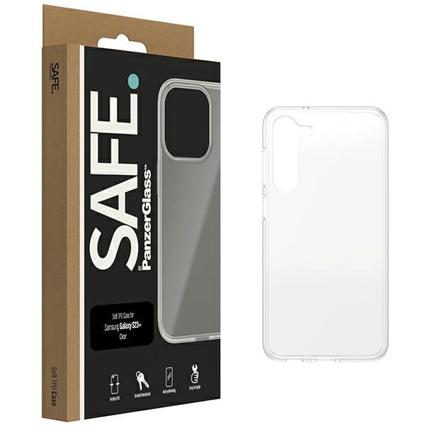 SAFE by PanzerGlass case for Samsung Galaxy S23+ - transparenteng
