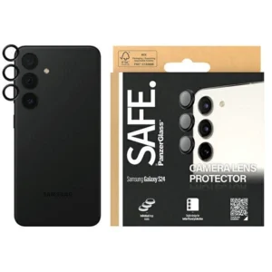 SAFE by PanzerGlass camera cover for Samsung Galaxy S24 / S23 / S23+ - with black frameeng