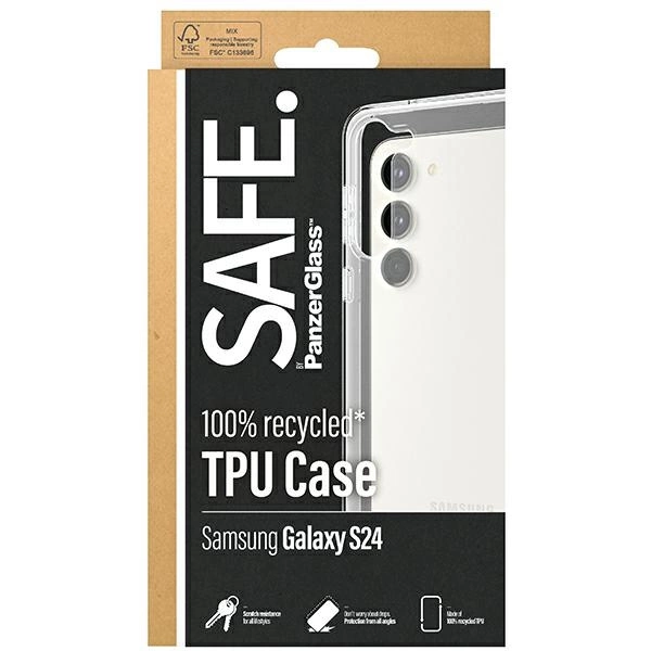 SAFE by PanzerGlass case for Samsung Galaxy S24 - transparenteng