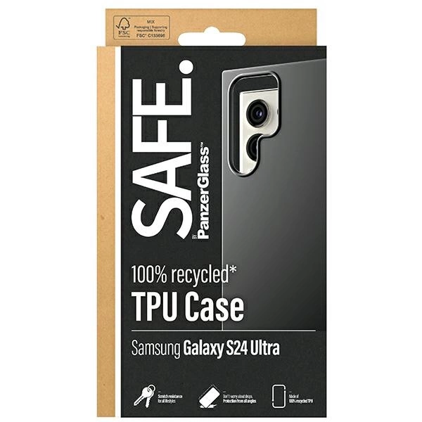 SAFE by PanzerGlass case for Samsung Galaxy S24 Ultra - blackeng