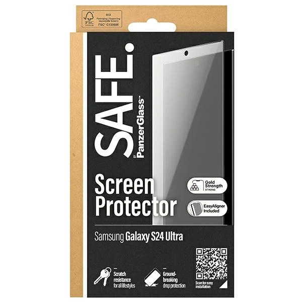SAFE by PanzerGlass Ultra-Wide Fit tempered glass for Samsung Galaxy S24 Ultraeng