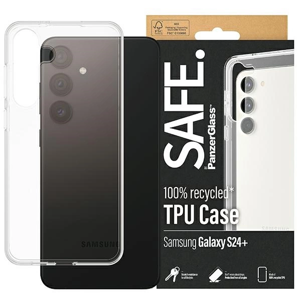 SAFE by PanzerGlass case for Samsung Galaxy S24+ - transparenteng
