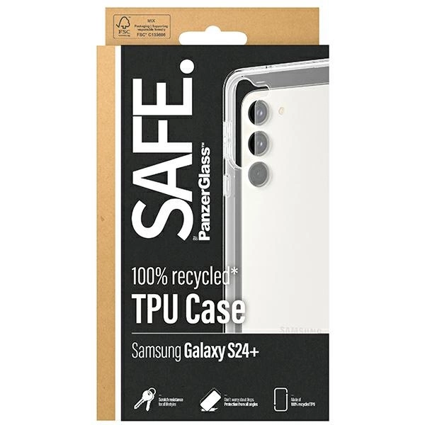 SAFE by PanzerGlass case for Samsung Galaxy S24+ - transparenteng