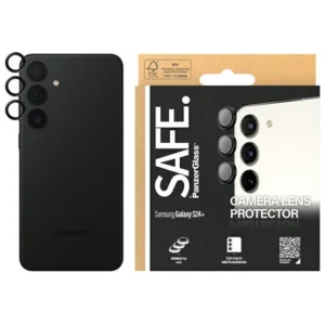 SAFE by PanzerGlass camera cover for Samsung Galaxy S24+ - with black frameeng