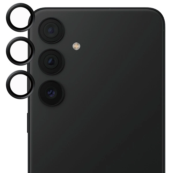 SAFE by PanzerGlass camera cover for Samsung Galaxy S24+ - with black frameeng
